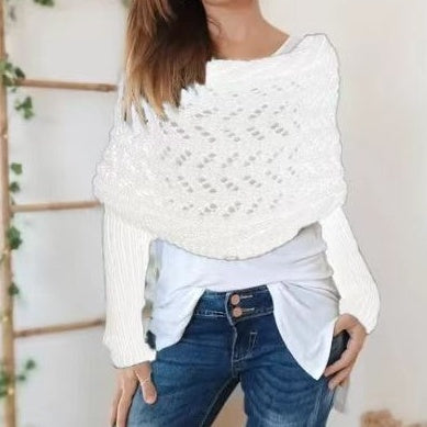 🌸Up to 50% off🔥Knitted Cable Wrap Shrugs For Women