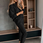 🍂Autumn Promotion 50%💕Women’s Cozy 2-Piece Sweatshirt & Joggers Set
