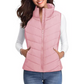 LIMITED TIME SALE🔥WOMENS SLEEVELESS ZIP UP OUTERWEAR STAND COLLAR QUILTED PUFFER VEST