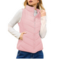 LIMITED TIME SALE🔥WOMENS SLEEVELESS ZIP UP OUTERWEAR STAND COLLAR QUILTED PUFFER VEST