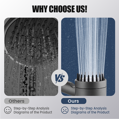 ⏰Last Day Hot Sale!!⌛3-Mode High-Pressure Hand Shower