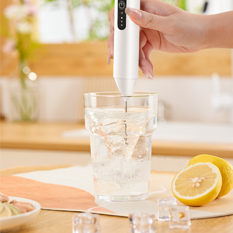 ☕✨ USB Rechargeable Electric Milk Frother – 3-Speed, 180 Mins Runtime, Stainless Steel Drink Foam Mixer for Coffee, Matcha & Protein Shakes 🥛