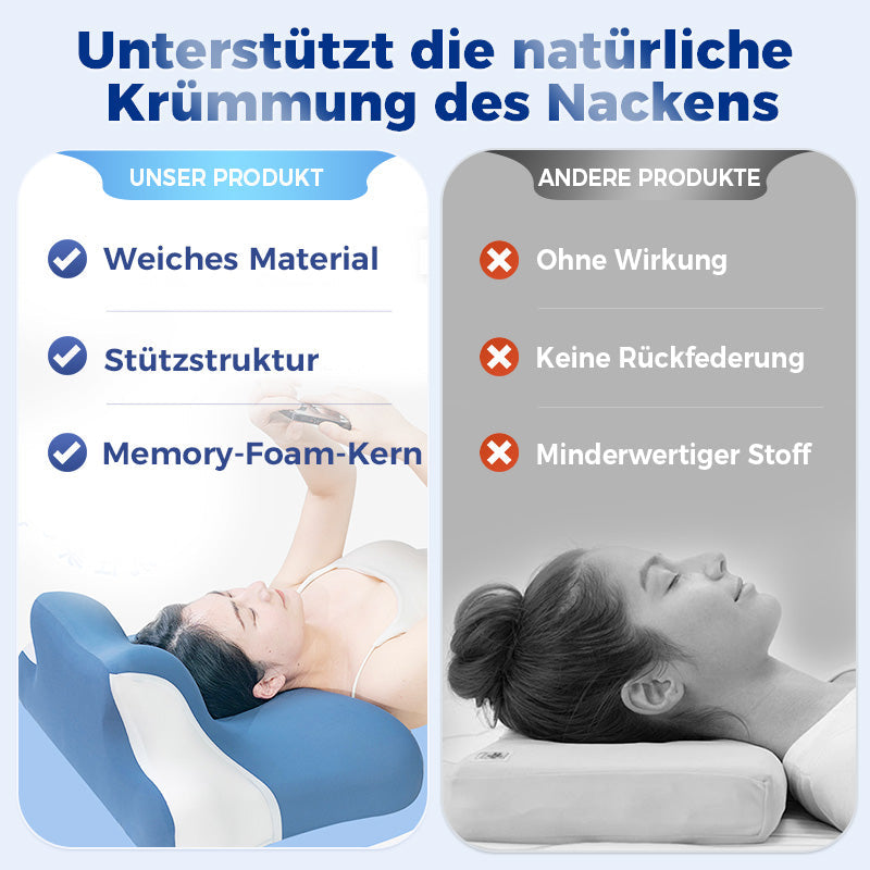 🔥LAST DAY SALE 50% OFF🔥 Multifunktionales ergonomisches Memory-Foam-Kissen