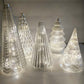 🎄Early Christmas Sale✨5-Piece Decorative Lighted Resin Trees Set【✈️free shipping 】