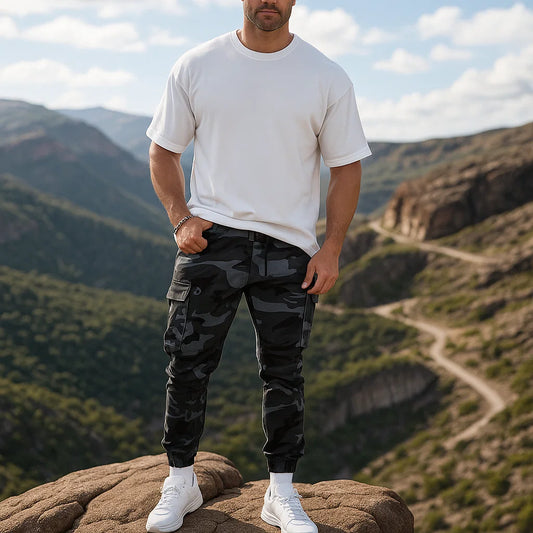 👖 Rugged Tactical Work Pants – 💪 Durable Nylon-Cotton | 🔧 Multi-Pocket | 🌲 Outdoor & Work Ready