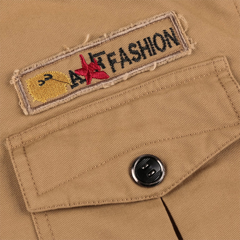 🔥 LAST DAY PROMOTION - 50%OFF 🔥Men's Winter Drawstring Cotton Military Driver Jacket - Comfort and Style Combined