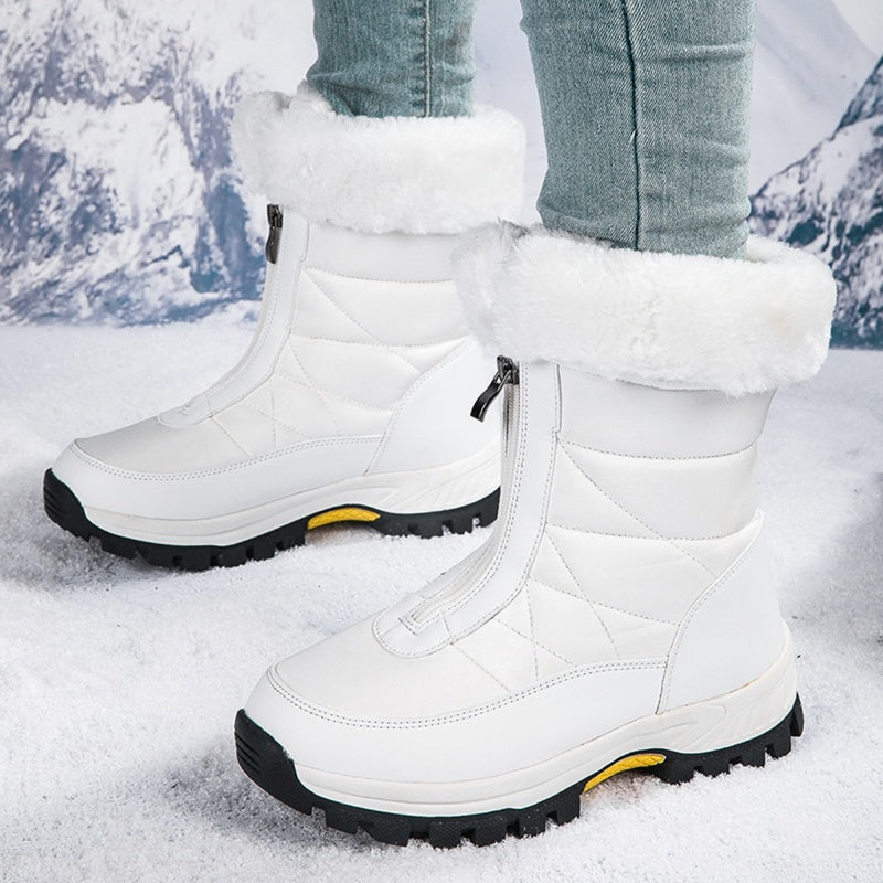 🔥Limited stock available 50% OFF🔥Women’s Non-Slip Warm Zipper Snow Boots👢