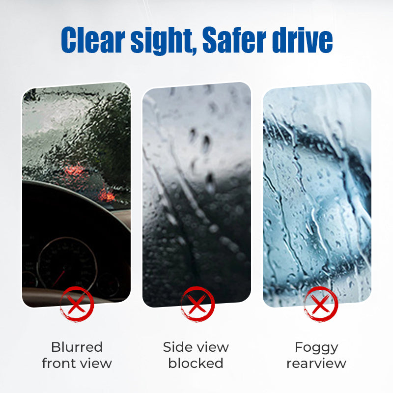 🔥Buy 3 get 1 free!🔥Car Glass Rain Repellent & Anti-Fog Coating Kit🚗