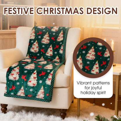 🎅Christmas Sale 50% OFF!!🎄50K+ SOLD! 🎁Christmas Fluffy Cozy Throw Blanket