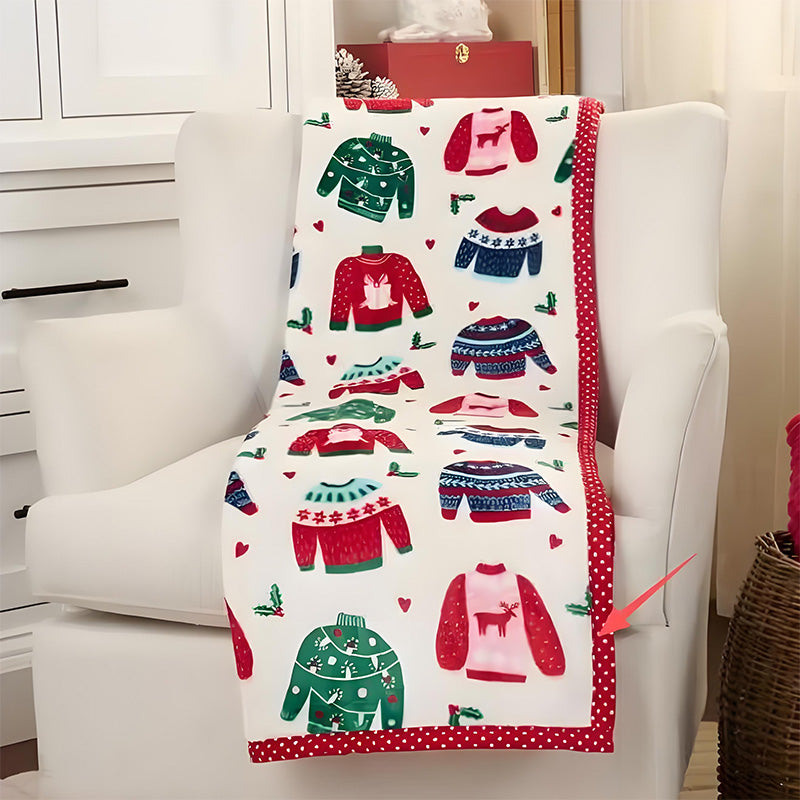 🎅Christmas Sale 50% OFF!!🎄50K+ SOLD! 🎁Christmas Fluffy Cozy Throw Blanket