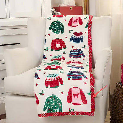 🎅Christmas Sale 50% OFF!!🎄50K+ SOLD! 🎁Christmas Fluffy Cozy Throw Blanket
