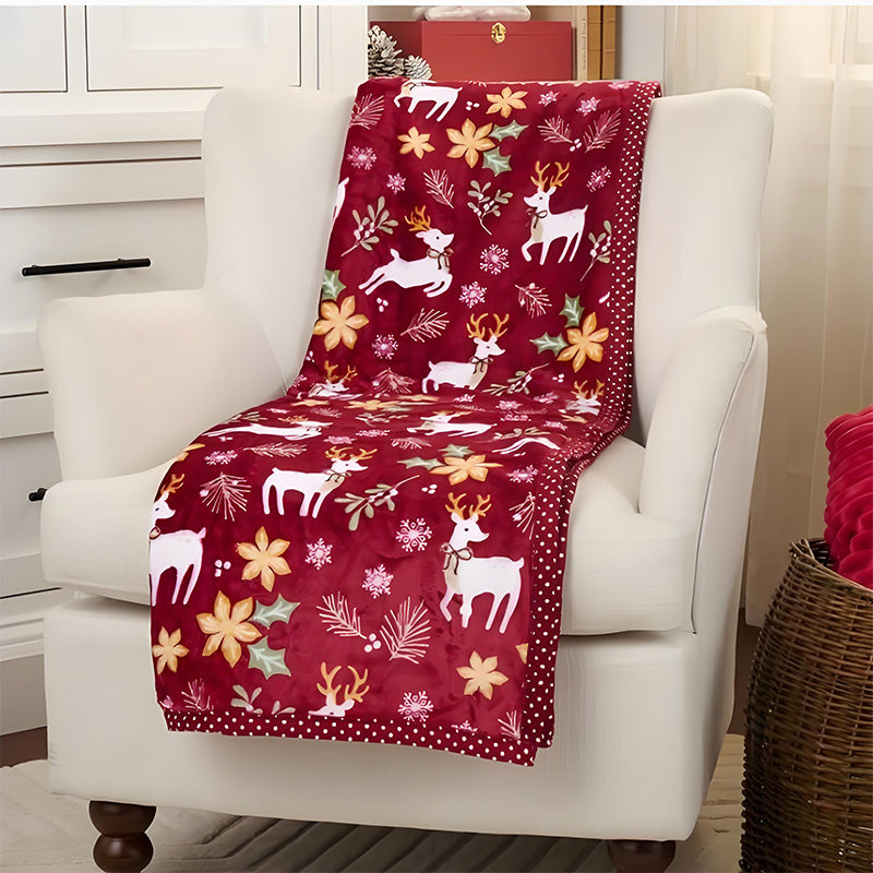 🎅Christmas Sale 50% OFF!!🎄50K+ SOLD! 🎁Christmas Fluffy Cozy Throw Blanket
