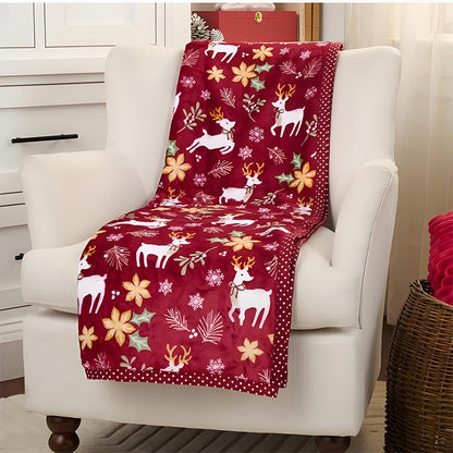 🎅Christmas Sale 50% OFF!!🎄50K+ SOLD! 🎁Christmas Fluffy Cozy Throw Blanket
