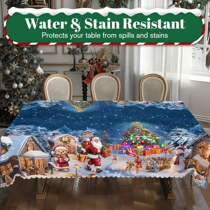 Stylish Christmas Printed Tablecloth