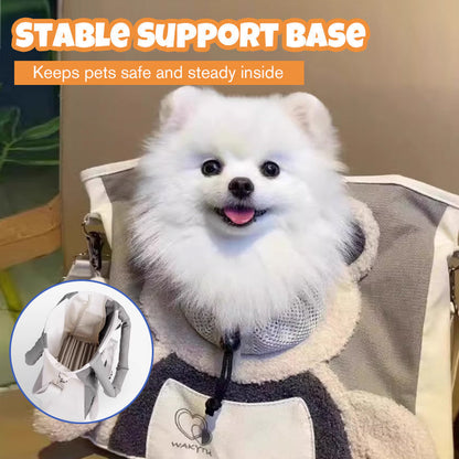 🔥 Free Shipping LAST DAY PROMOTION - 50%OFF 🔥 Cute Bear Pet Carrier Bag With Head-Out Design