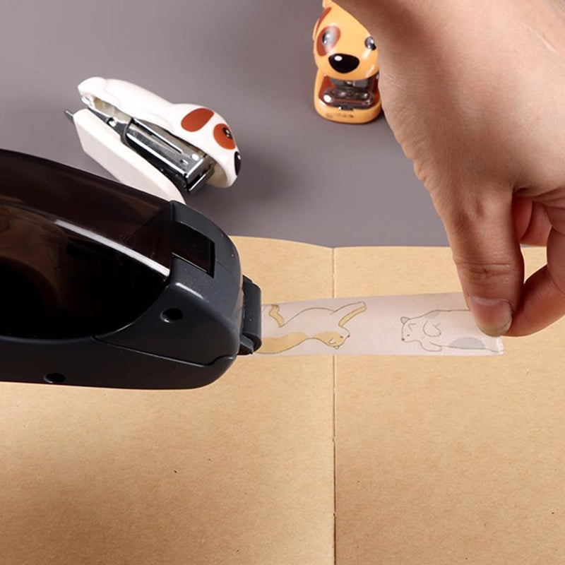 🎁LAST DAY SALE 49% OFF✨✂️ One-Handed Portable Tape Cutter – Quick, Neat & Battery-Free