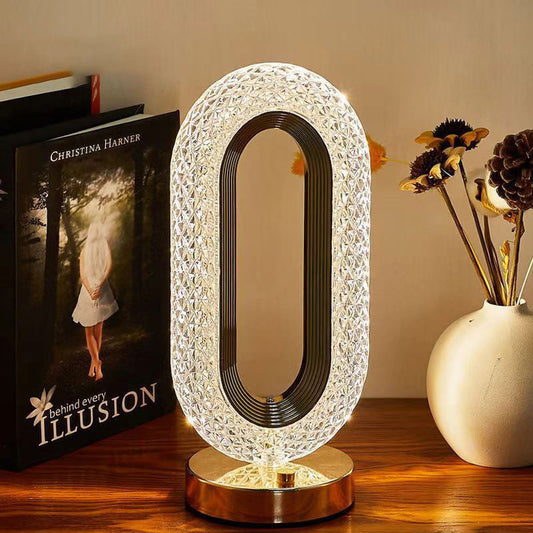 🎅Christmas Sale 50% OFF!!🎄50K+ SOLD! 🎁✨Rechargeable Luxury Crystal LED Night Light Lamp