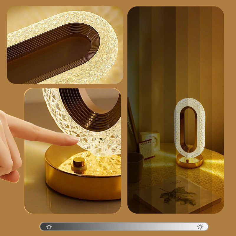 🎅2026 Hot Sale 50% OFF!!🎄50K+ SOLD! 🎁✨Rechargeable Luxury Crystal LED Night Light Lamp