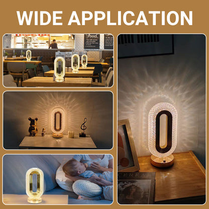 🎅2026 Hot Sale 50% OFF!!🎄50K+ SOLD! 🎁✨Rechargeable Luxury Crystal LED Night Light Lamp