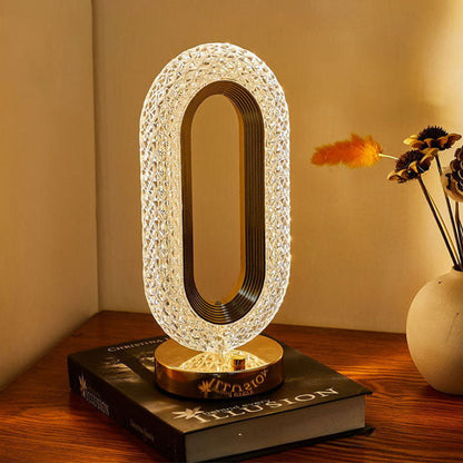 🎅2026 Hot Sale 50% OFF!!🎄50K+ SOLD! 🎁✨Rechargeable Luxury Crystal LED Night Light Lamp