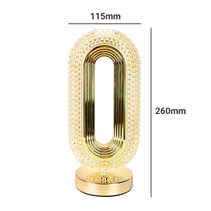 🎅2026 Hot Sale 50% OFF!!🎄50K+ SOLD! 🎁✨Rechargeable Luxury Crystal LED Night Light Lamp