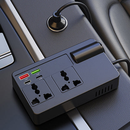 🔥2026 New Arrivals: 55% Off for Limited Time!🔥🔋Portable Car Inverter 12V/24V to 220V with Digital Display