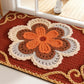 🦌Christmas Early Bird Special 50% off🏆3D Floral Yarn Anti-Slip Absorbent Floor Mat – Stylish, Soft & Safe