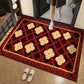 🦌Christmas Early Bird Special 50% off🏆3D Floral Yarn Anti-Slip Absorbent Floor Mat – Stylish, Soft & Safe