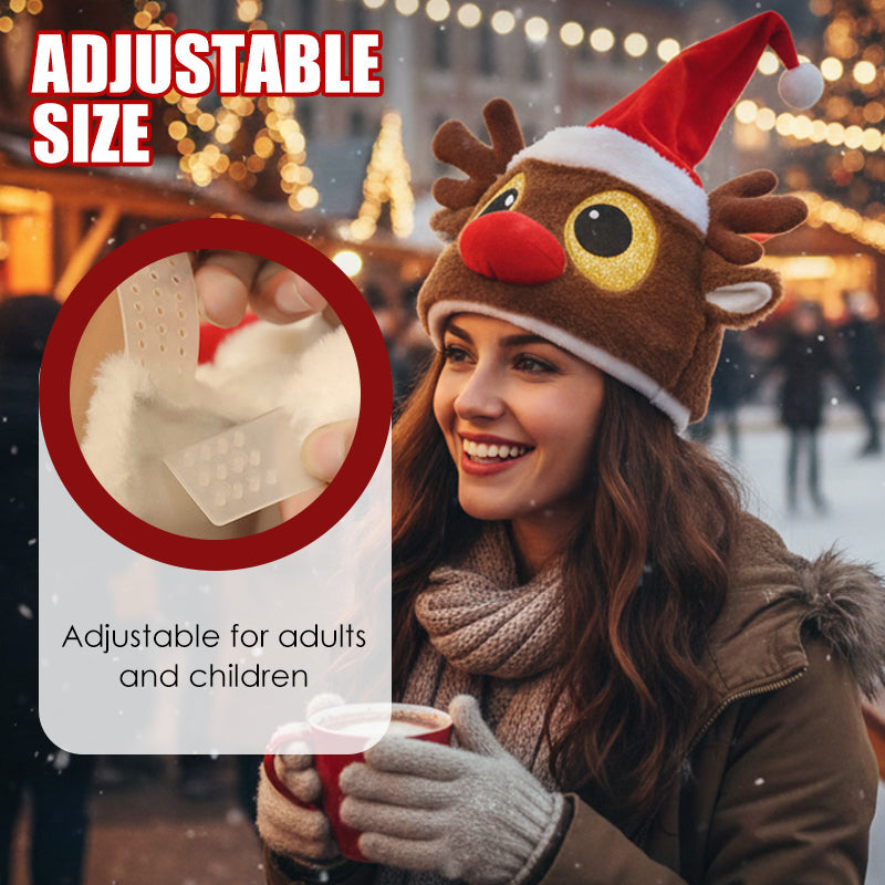 💇‍♀️✨Hot Sale 49%🔥🏆Flash Sale⚡Interactive Plush Christmas Character Hat