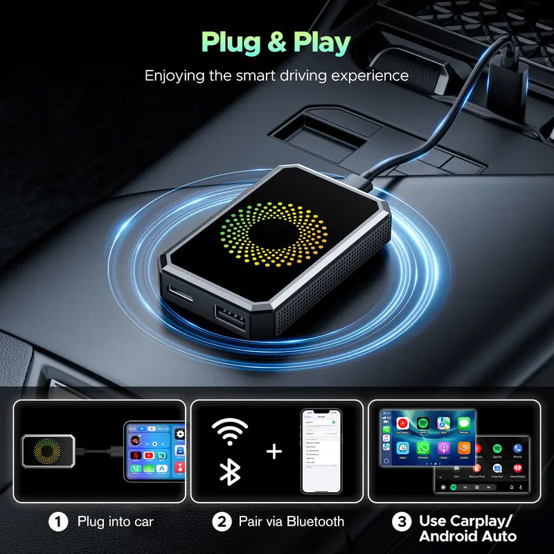 📱 Mini Wireless Display Adapter | Connect Your Phone and TV Screen in Seconds