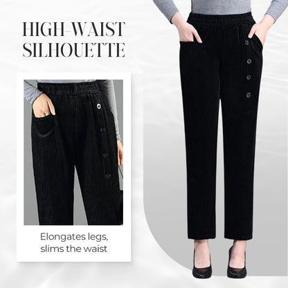 ❄️Winter Hot Sale 49% OFF🔥Women's High-Waist Plush-Lined Warm Pants