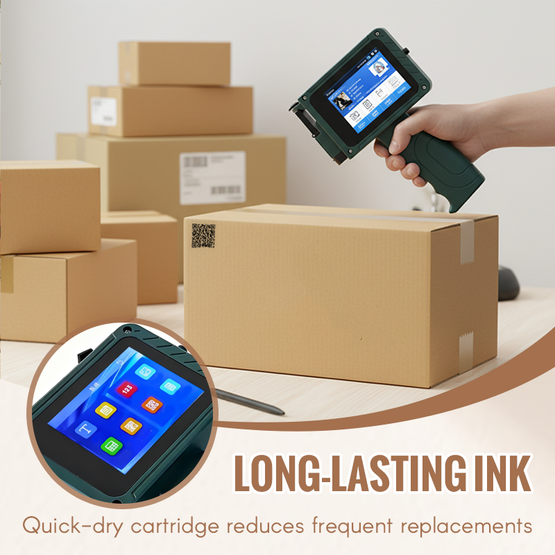 Portable Mini Handheld Inkjet Printer Set