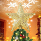 Christmas Tree Star & Snowflake Projection Light