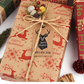 🔥Black Friday Limited-Time Special Offer🔥Deals-Christmas Printed Kraft Wrapping Paper Roll
