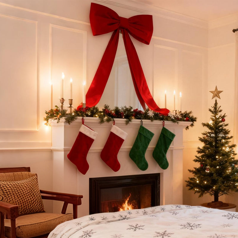 🎄 Extra Large Christmas Bow for Decoration