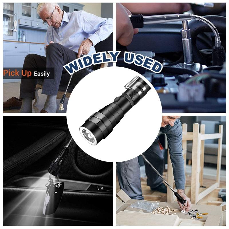 🔥Multifunctional Magnetic Telescopic Flashlight🎁