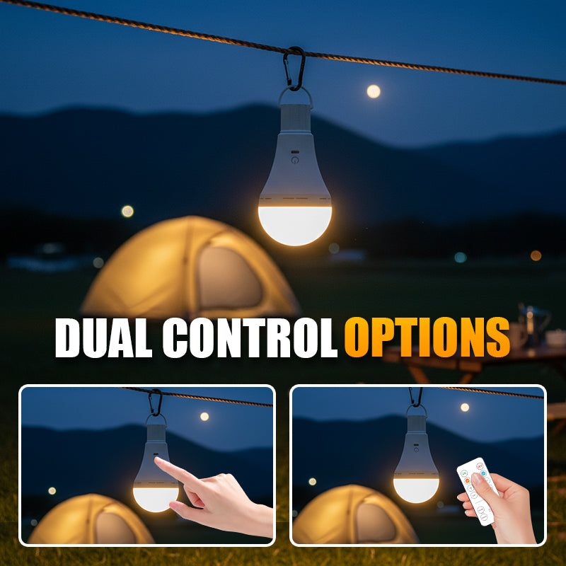 🔥HOT SALE 50% OFF🎁🏆#1 Best Seller ⏰💕🌟Portable Rechargeable LED Camping Light Bulb