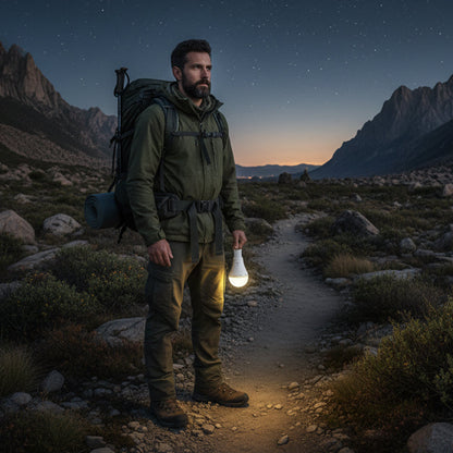 🔥HOT SALE 50% OFF🎁🏆#1 Best Seller ⏰💕🌟Portable Rechargeable LED Camping Light Bulb