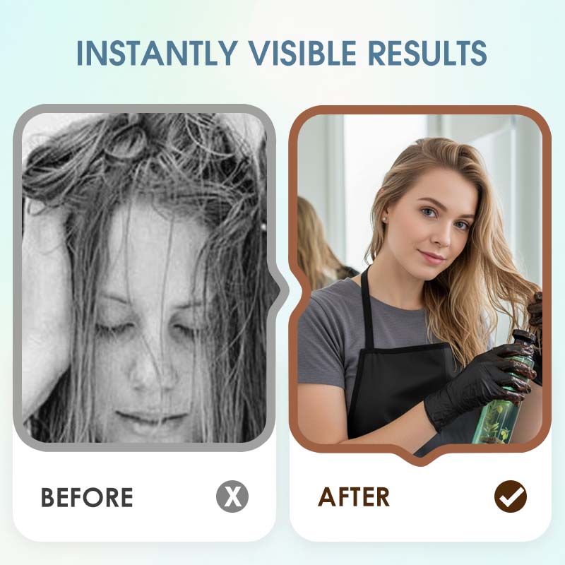 Long-Lasting Botanical Essential Oil Hair Dye