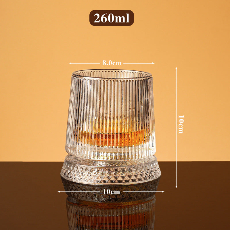 🥛💎Hot Sale 50% OFF✨🔥360° Rotating Whiskey Glass Tumbler