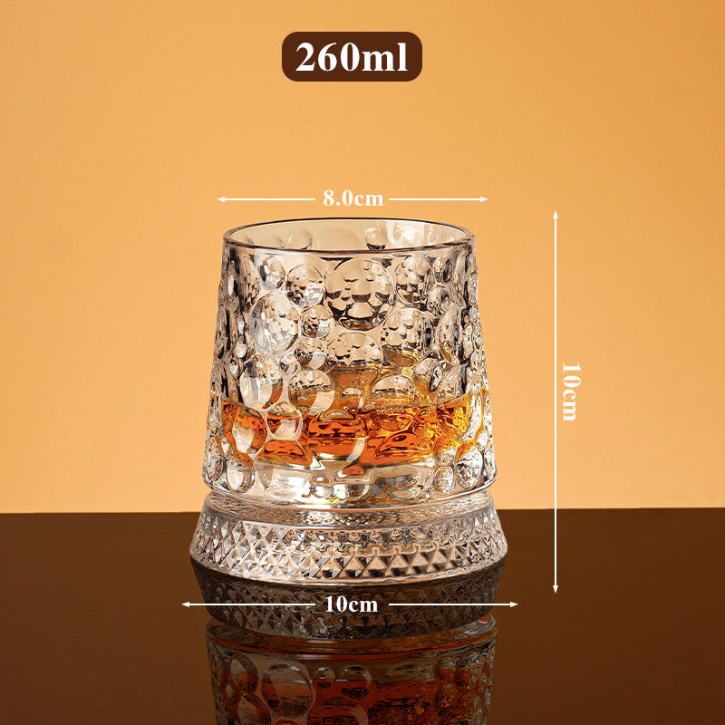 🥛💎Hot Sale 50% OFF✨🔥360° Rotating Whiskey Glass Tumbler