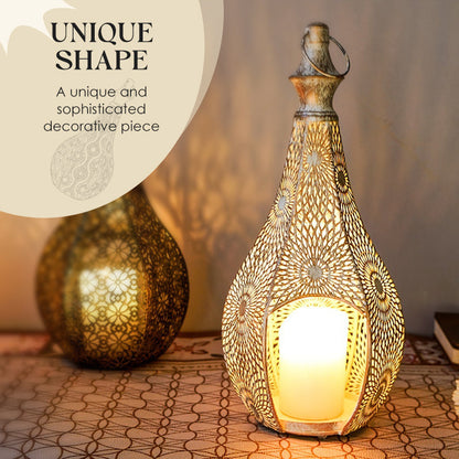 💥Limited time 50% off🔥Hollow-Out Metal Candle Holder Ornament