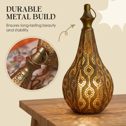 💥Limited time 50% off🔥Hollow-Out Metal Candle Holder Ornament