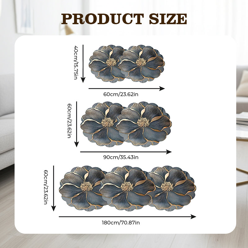 ⏳Time-limited Special⏰Flower Pattern Quick-Dry Bathroom Mat🌹