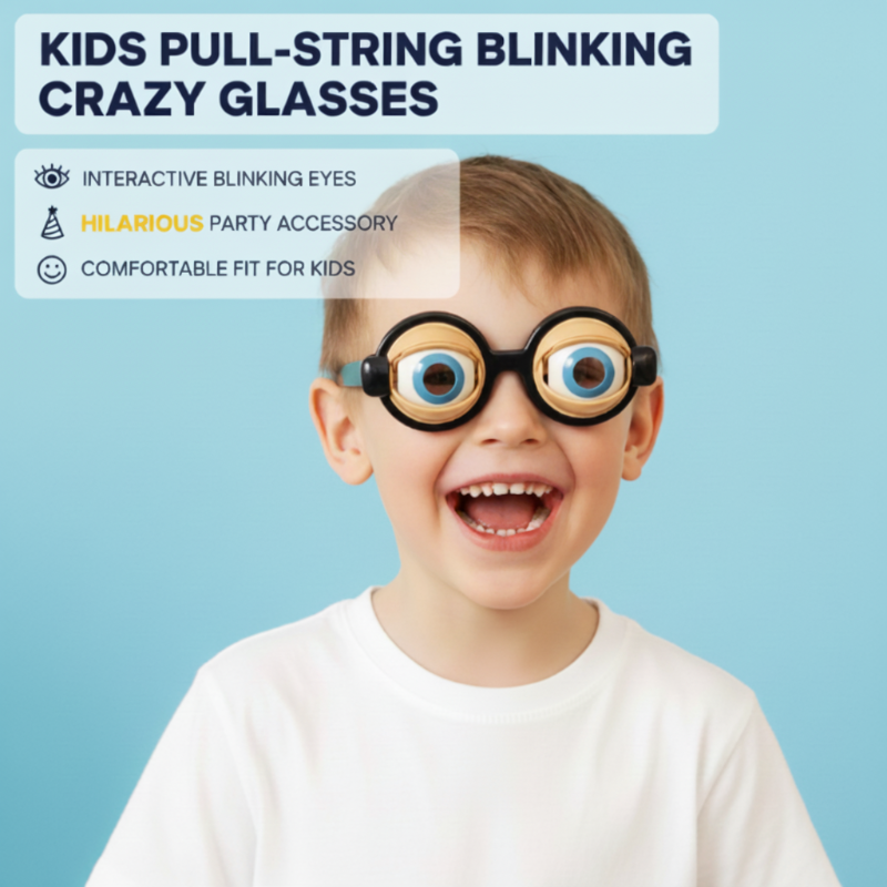🔥CHRISTMAS SALE 40% OFF!!🏆Flash Sale💥Funny Glasses with Winking Eye Mechanism🥸
