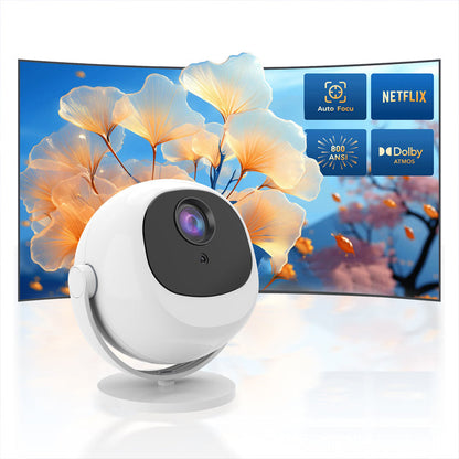 📽️ 65% OFF FLASH SALE ! ⚡ 360° Portable Smart HD Projector – 360° Rotatable Projection, Crisp HD Imaging, Wireless Connection & Ultra-Compact 🎬
