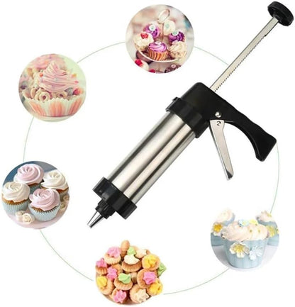 🔥HOT SALE 49% OFF🔥Stainless Steel Cookie Pres with 13 Discs & 8 Nozzles