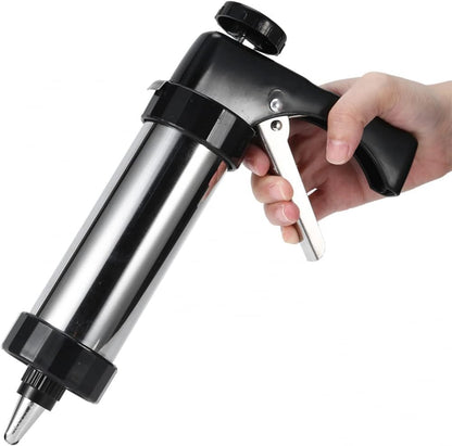 🔥HOT SALE 49% OFF🔥Stainless Steel Cookie Pres with 13 Discs & 8 Nozzles
