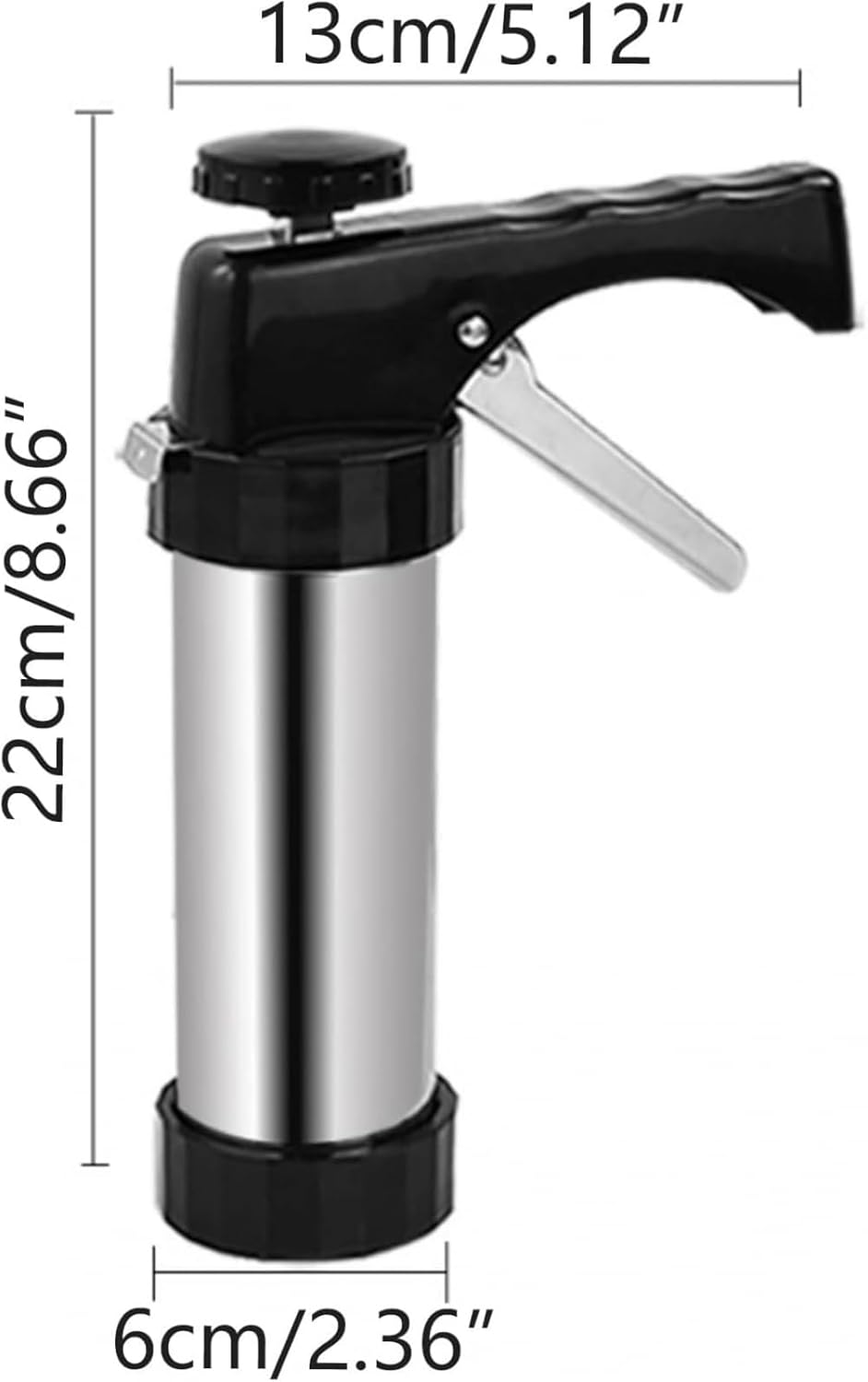 🔥HOT SALE 49% OFF🔥Stainless Steel Cookie Pres with 13 Discs & 8 Nozzles