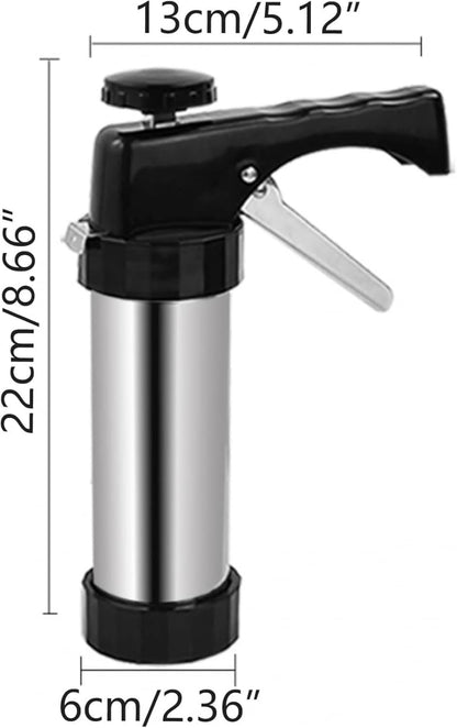 🔥HOT SALE 49% OFF🔥Stainless Steel Cookie Pres with 13 Discs & 8 Nozzles